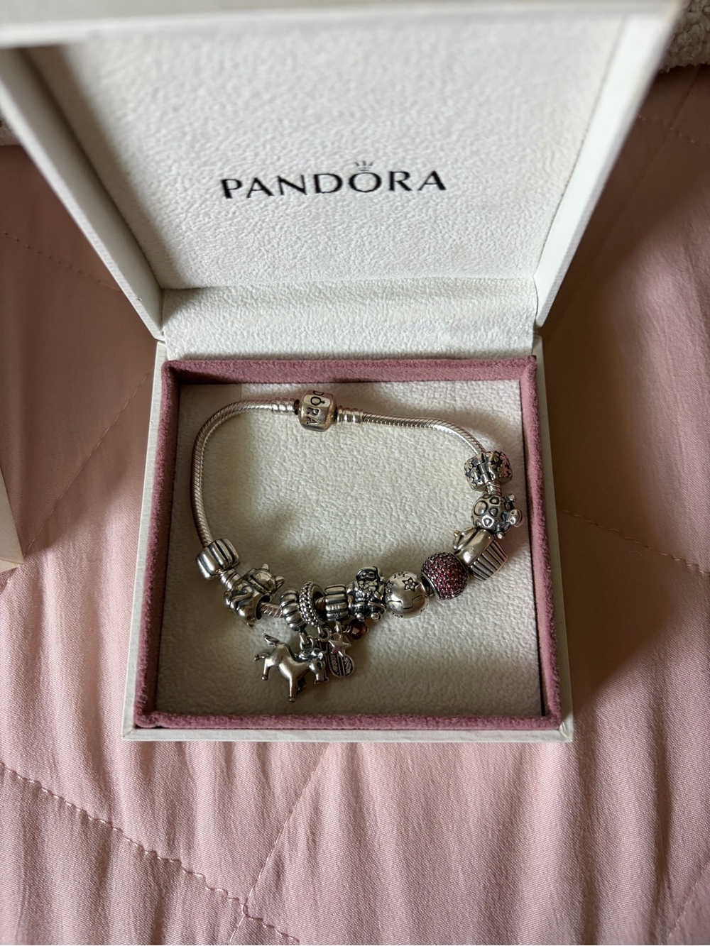 Silver Pandora Bracelet